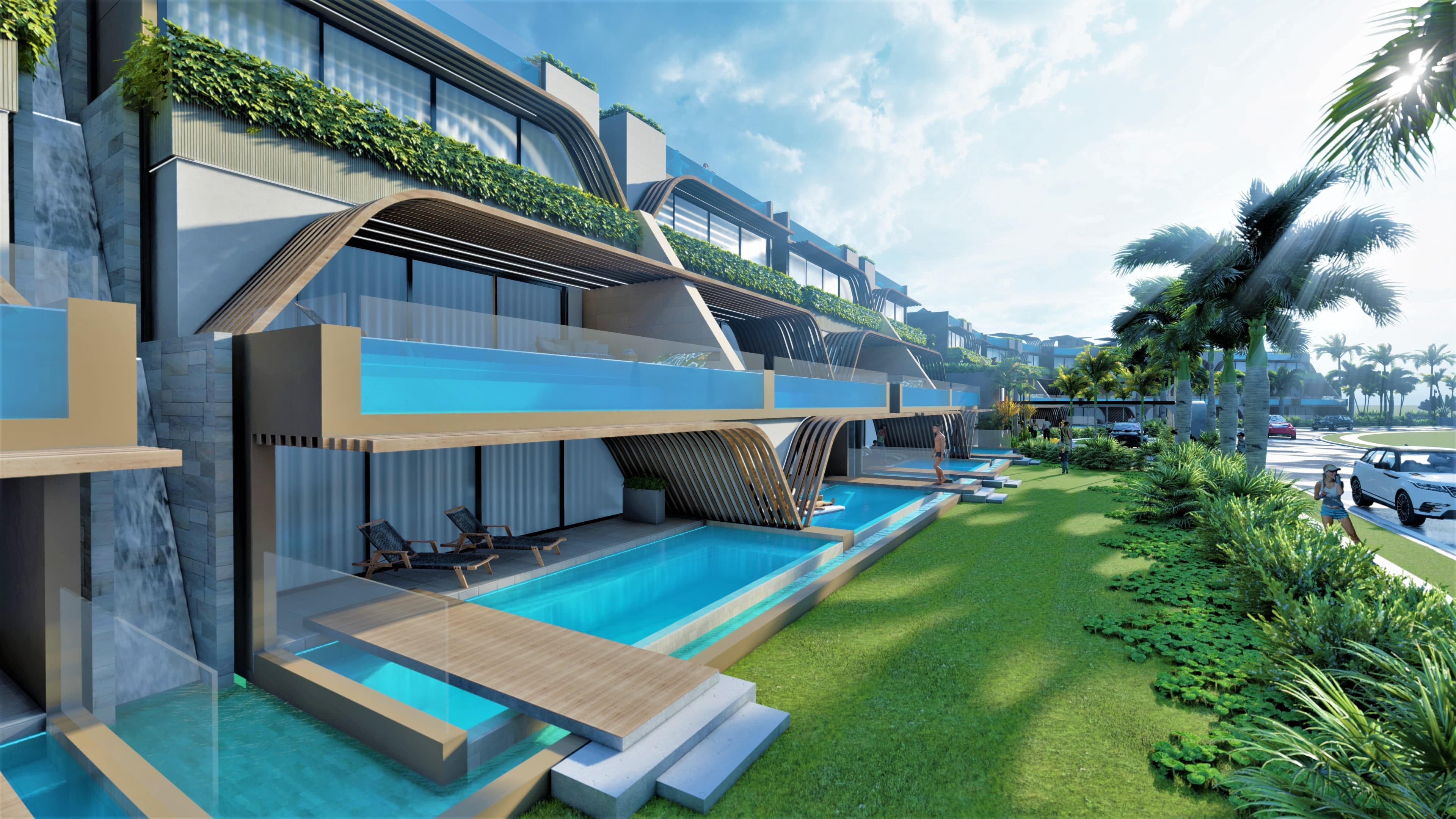 Apartamentos de 1, 2 y 3 habitaciones con piscina incluida