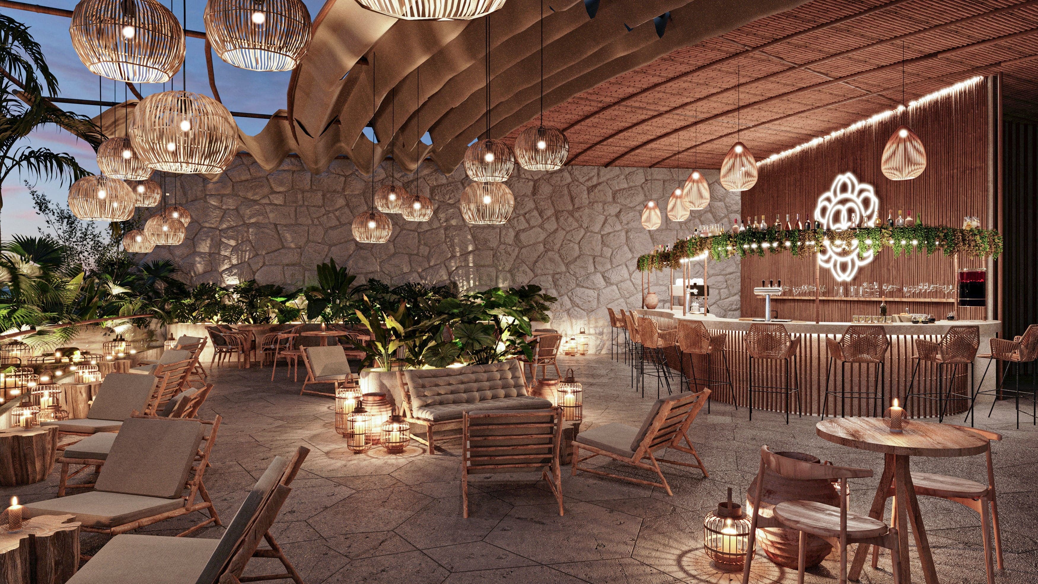 Hermoso proyecto inspirado en Túlum mexico