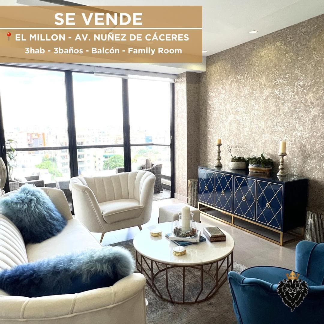 📍se Vende Lujoso Apart / El Millón